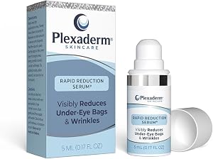 Plexaderm Rapid Reduction Eye Serum - Visibly Reduces Under-Eye Bags, Wrinkles, Dark Circl