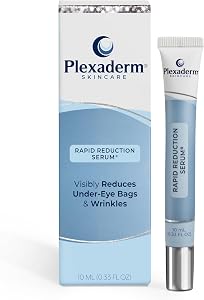 Plexaderm Rapid Reduction Eye Serum - Visibly Reduces Under-Eye Bags, Wrinkles, Dark Circl